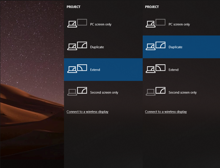 Duplicate mode